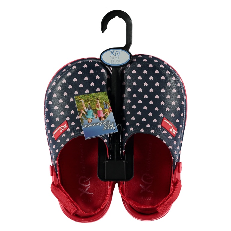 Nazouváky dívčí se srdíčky velikost 22/24-0