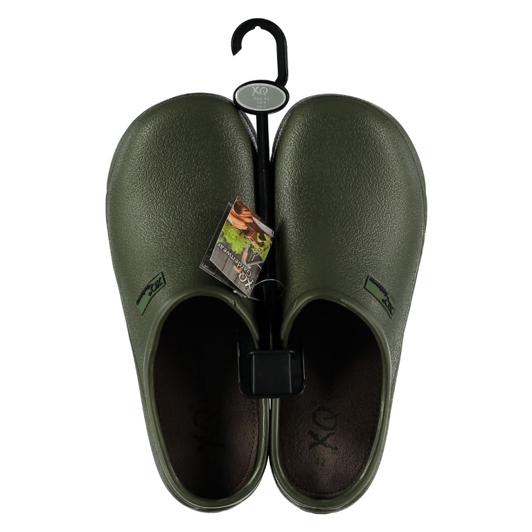 Holinky a zahradní obuv - Nazouváky pánské velikost 42 tmavě zelené