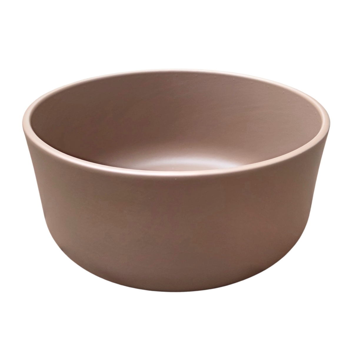 Keramické obaly - Nízký keramický obal matný mocca 21cm