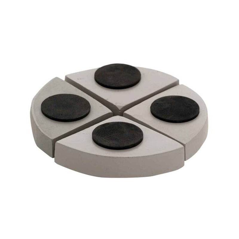 Kompozitní květináče - Nožičky pod květináč fiberstone béžové 4ks