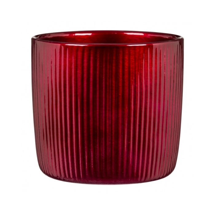 Keramické obaly - Obal BRILLIANT BORDEAUX 909/13 keramický červený 13cm