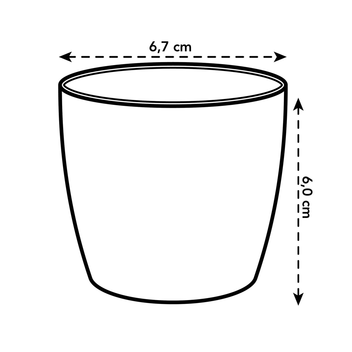 Obal Elho Brussels Classic mátový 7cm-1
