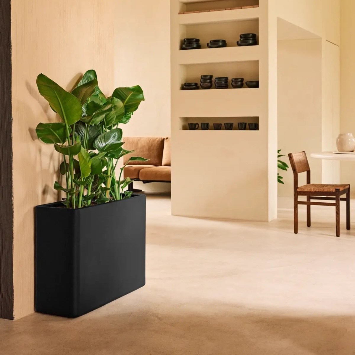 Obal ELHO June Brick Divider černý 59x79x29cm-1