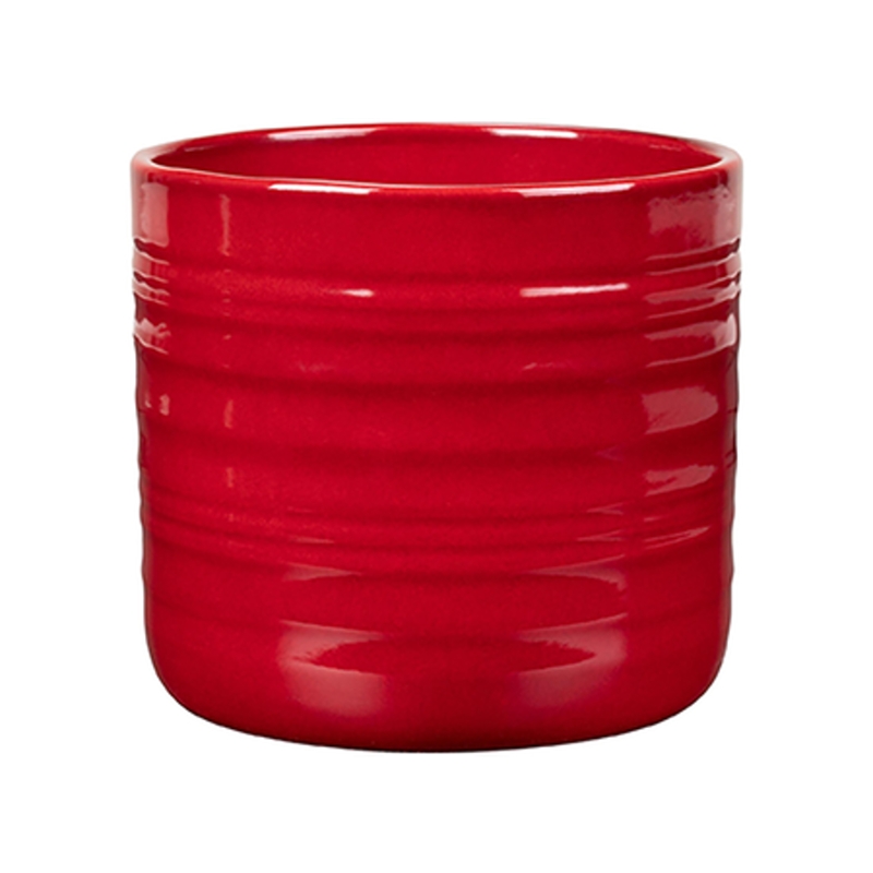 Keramické obaly - Obal keramický ROYAL BORDEAUX červený 14cm