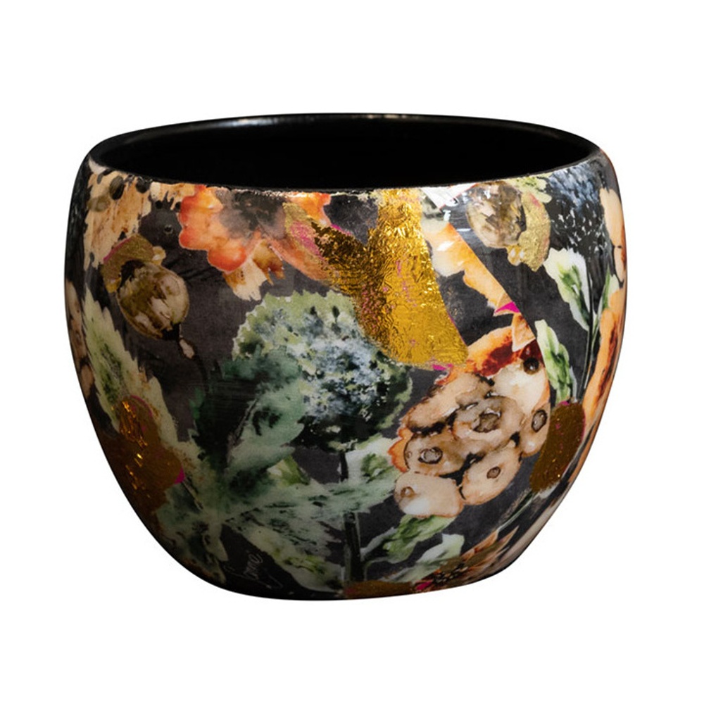 Design pro Váš domov - Obal kulatý BERRY kovový 9cm