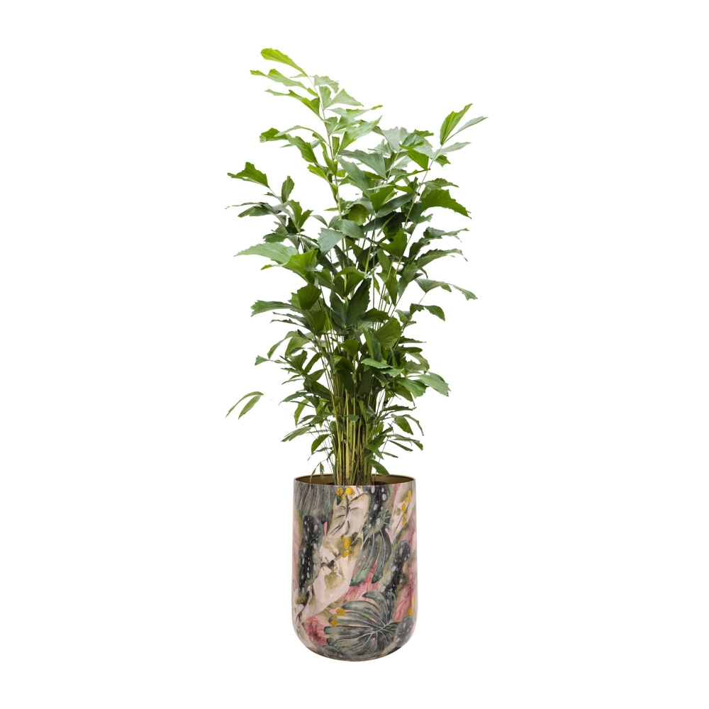 Obal kulatý kovový vysoký MONSTERA 61cm-0