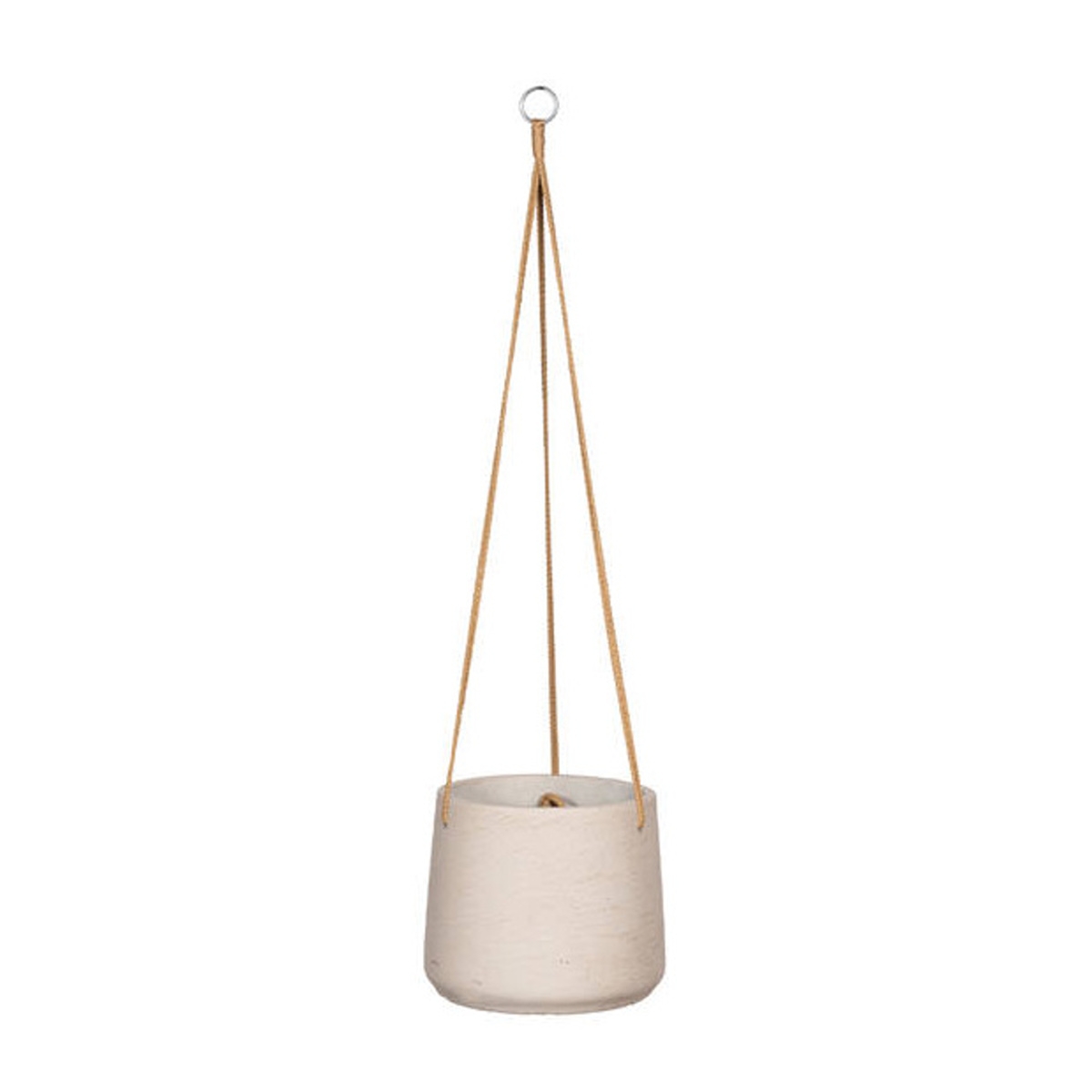 Kompozitní obaly - Obal kulatý závěsný PATT XL fiberclay sv.šedý 23cm