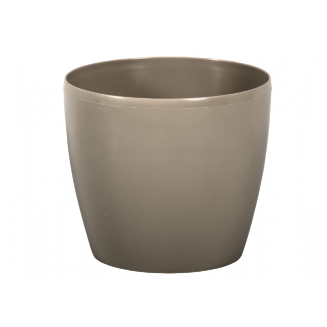 Plastové obaly - Obal MAGNOLIA plast lesk hnědo-šedá 36cm