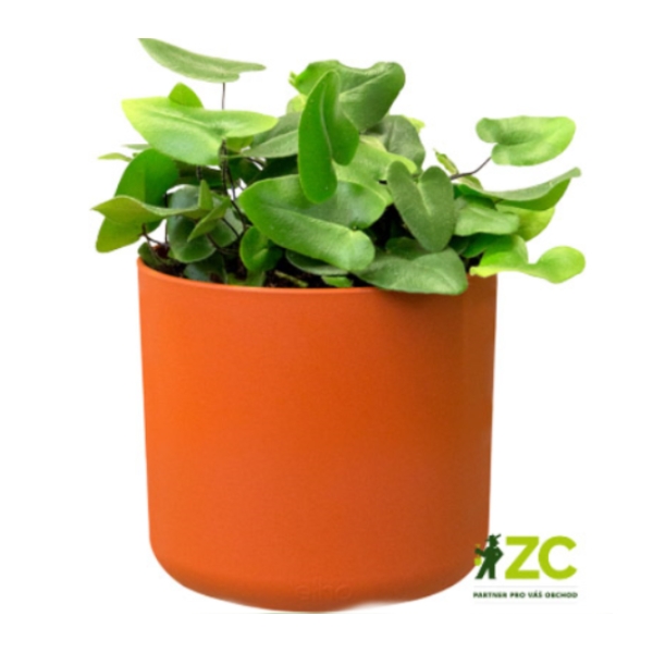 Plastové obaly - Obal na květináč B.For Soft Round brique ELHO 18cm