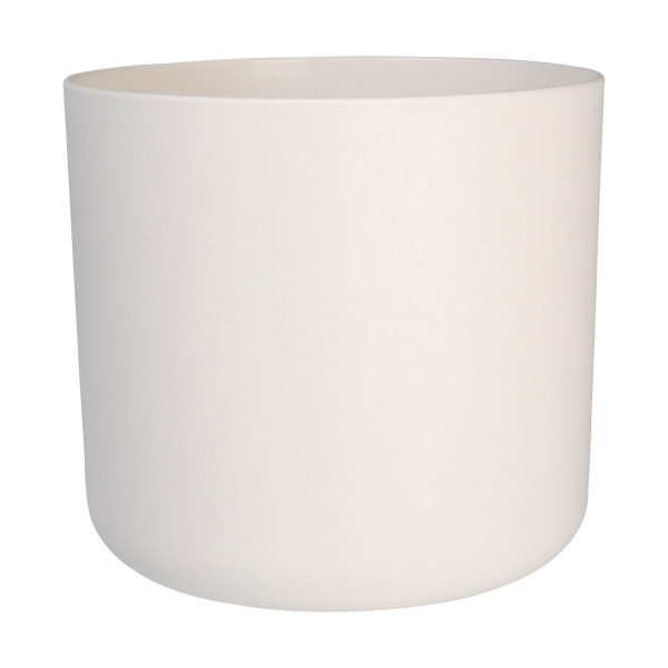 Plastové obaly - Obal na květináč B.For Soft white ELHO 16cm