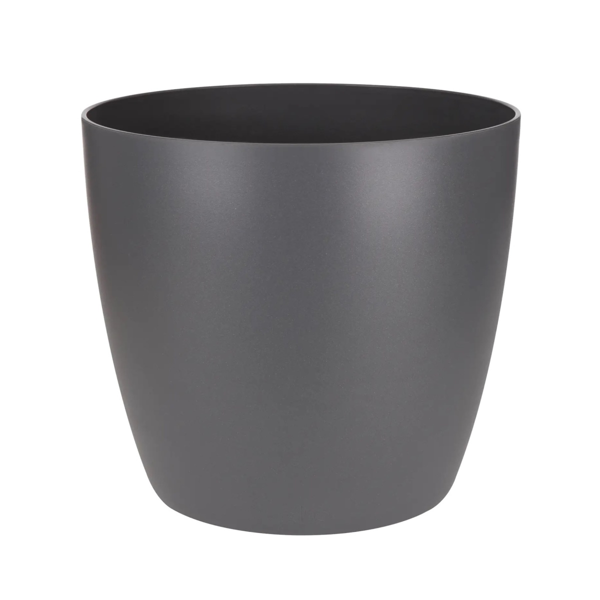 Plastové obaly - Obal na květináč Elho Brussels Classic antracitový 25cm