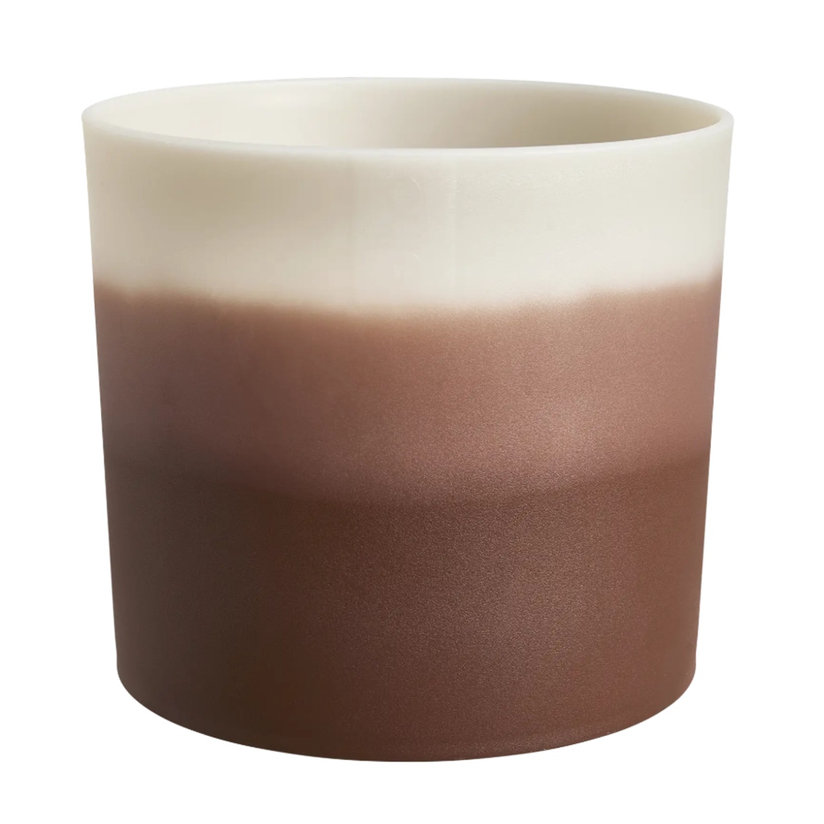 Obaly na květináč - Obal na květináč ELHO GRADIENT hnědý 18cm