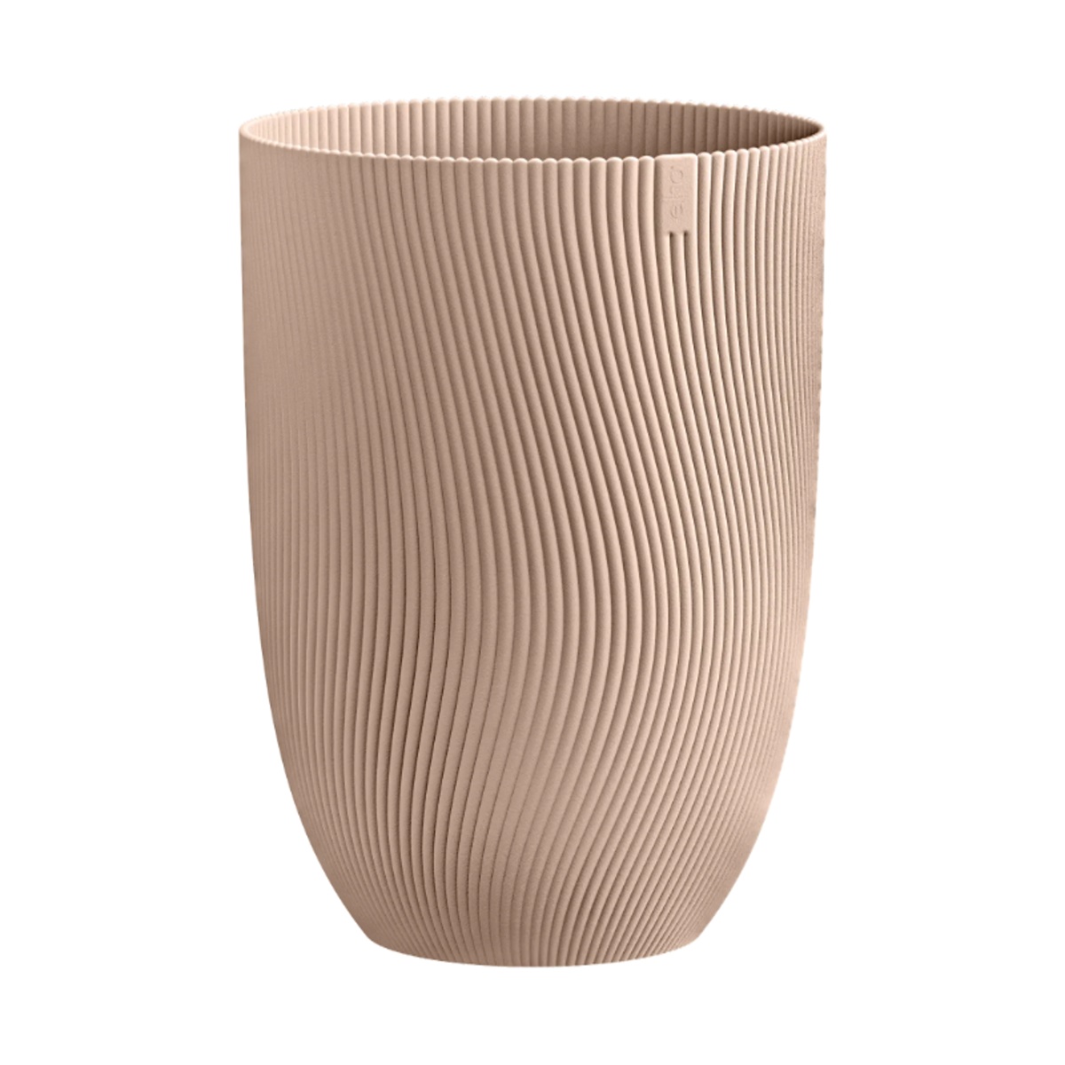 Plastové obaly - Obal na květináč ELHO Sereh High jílový 53x40cm