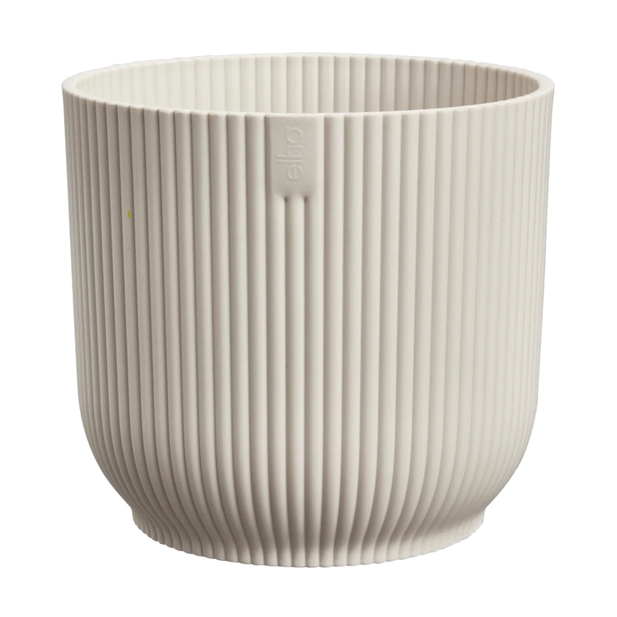 Plastové obaly - Obal na květináč ELHO Vibes Fold bílý 18cm