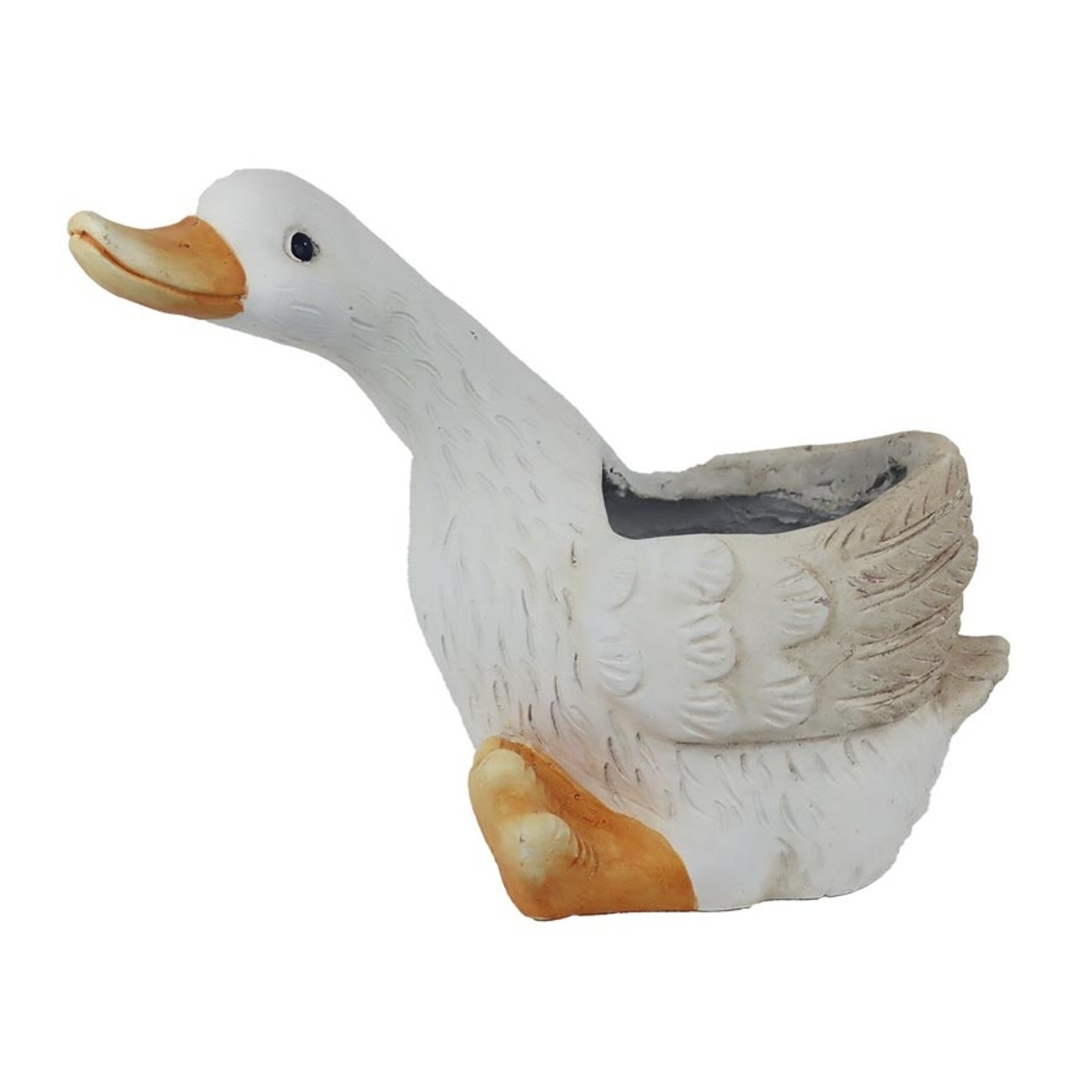 Velikonoce - Obal na květináč kachna z magnesia 27,5cm