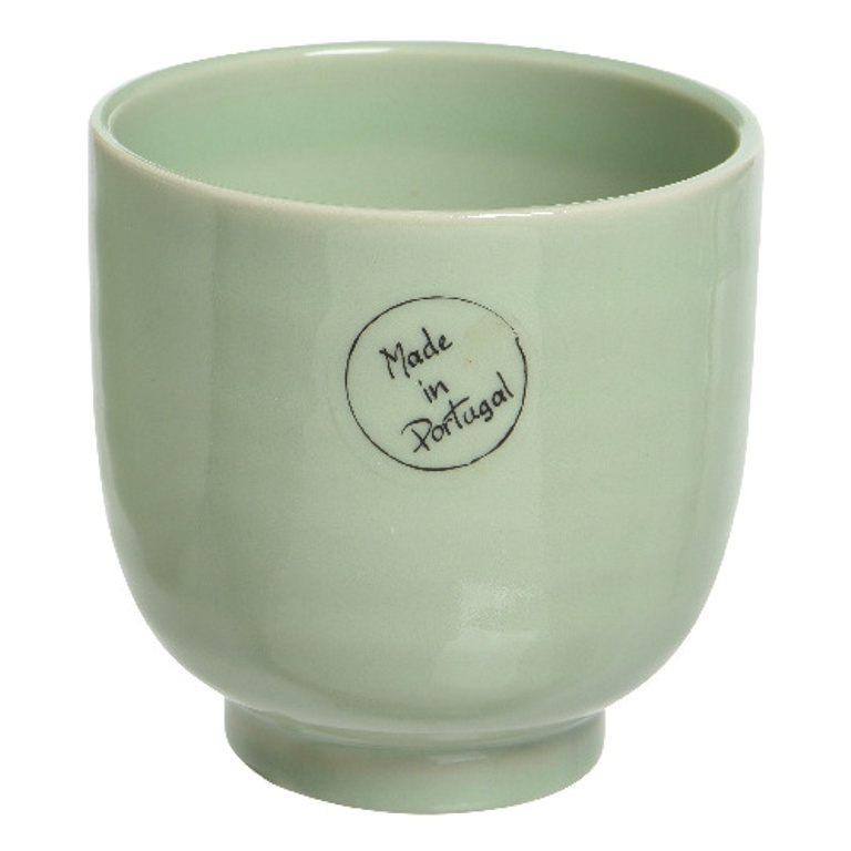 Keramické obaly - Obal na květináč keramický kulatý 10,5cm mix barev