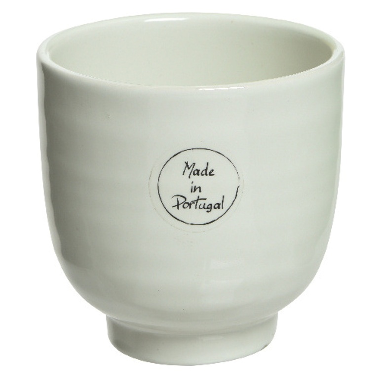 Obal na květináč keramický kulatý 10,5cm mix barev-1