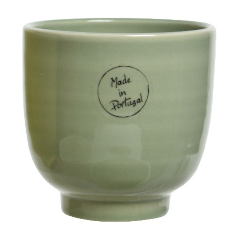 Obal na květináč keramický kulatý 10,5cm mix barev-3