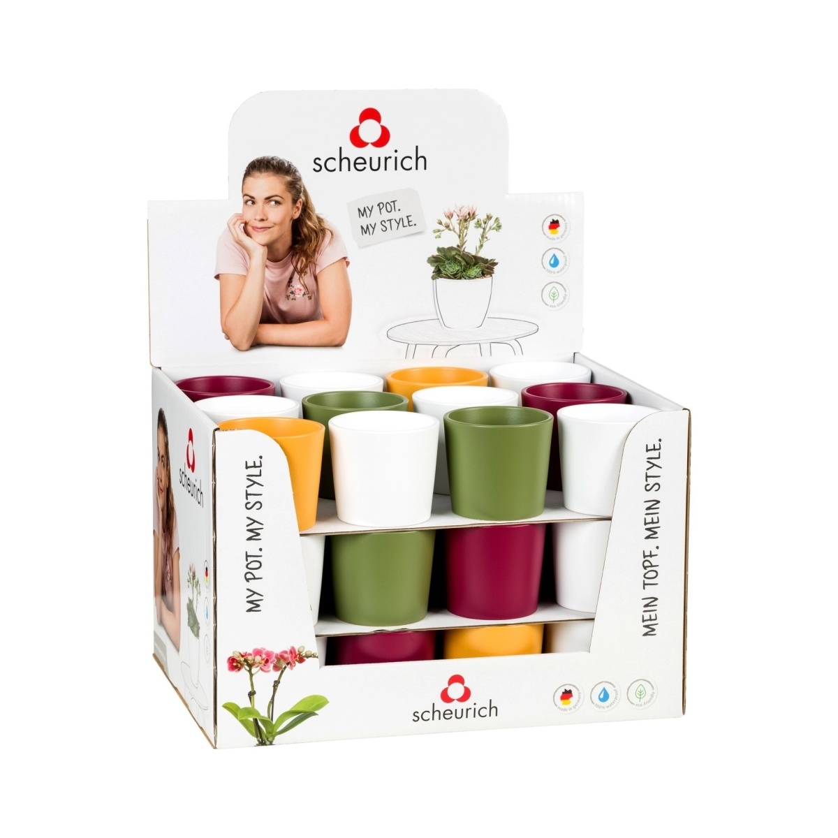 Keramické obaly - Obal na květináč keramický MINI 870 mix 9cm