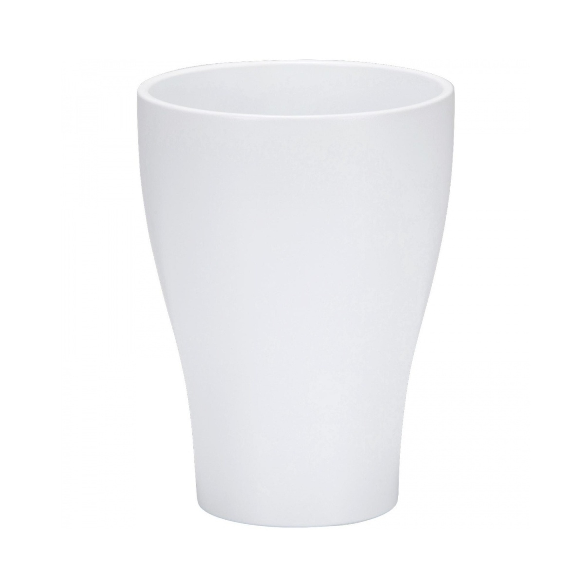 Keramické obaly - Obal na květináč keramický na orchidej PANNA B 608 bílý 13cm