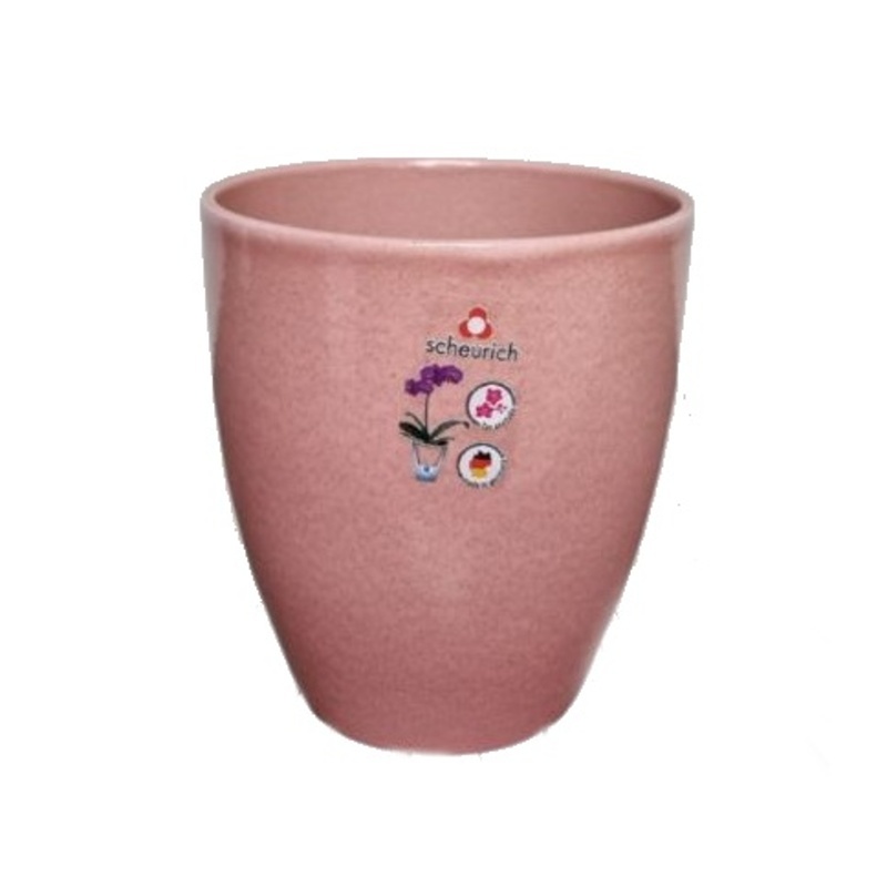 Keramické obaly - Obal na květináč keramický na orchidej ROSEA 620 růžový 15cm