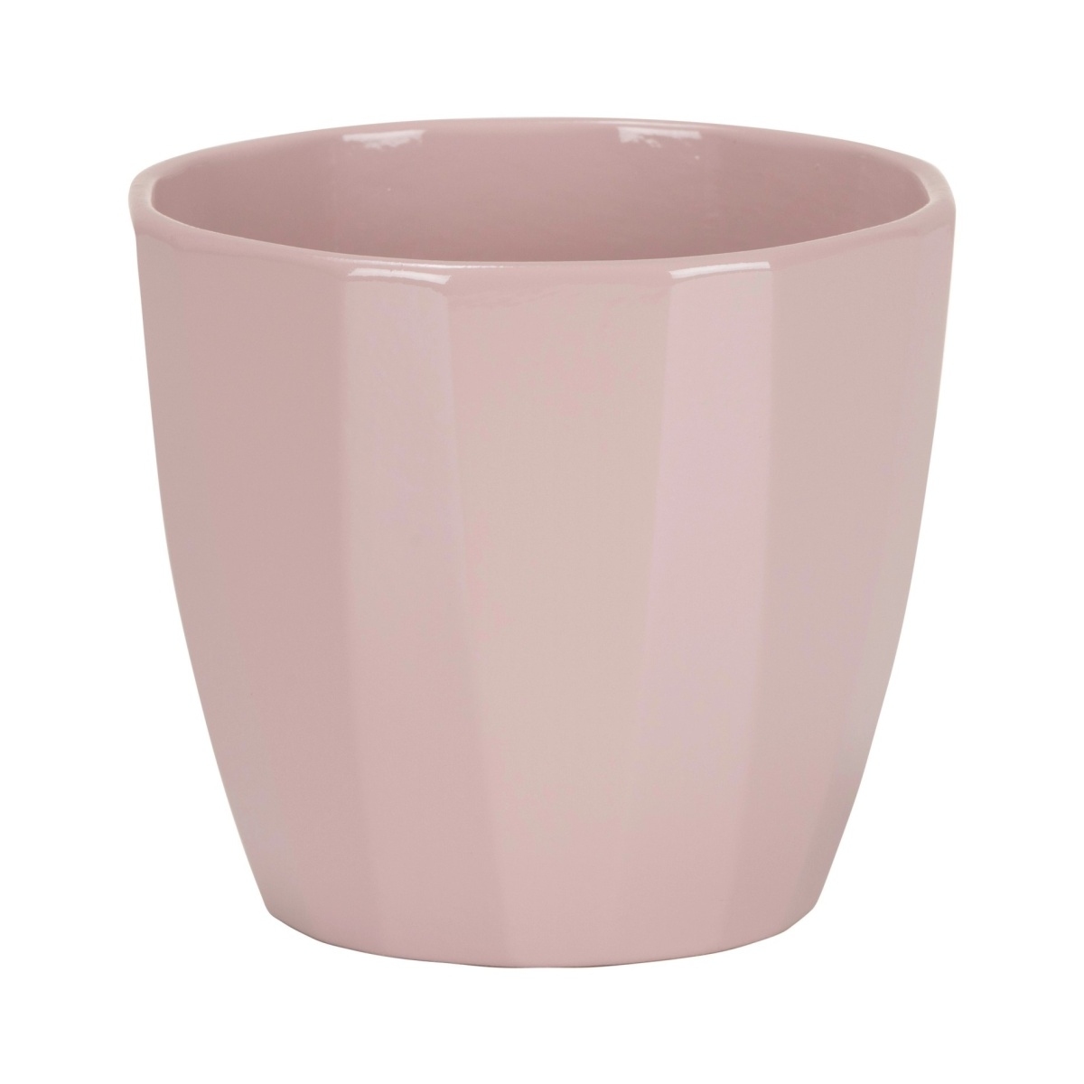 Keramické obaly - Obal na květináč keramický ROSE ELEGANCE 939 sv.růžový 10cm