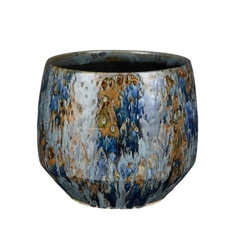 Keramické obaly - Obal na květináč kulatý keramický HARRIS 25cm