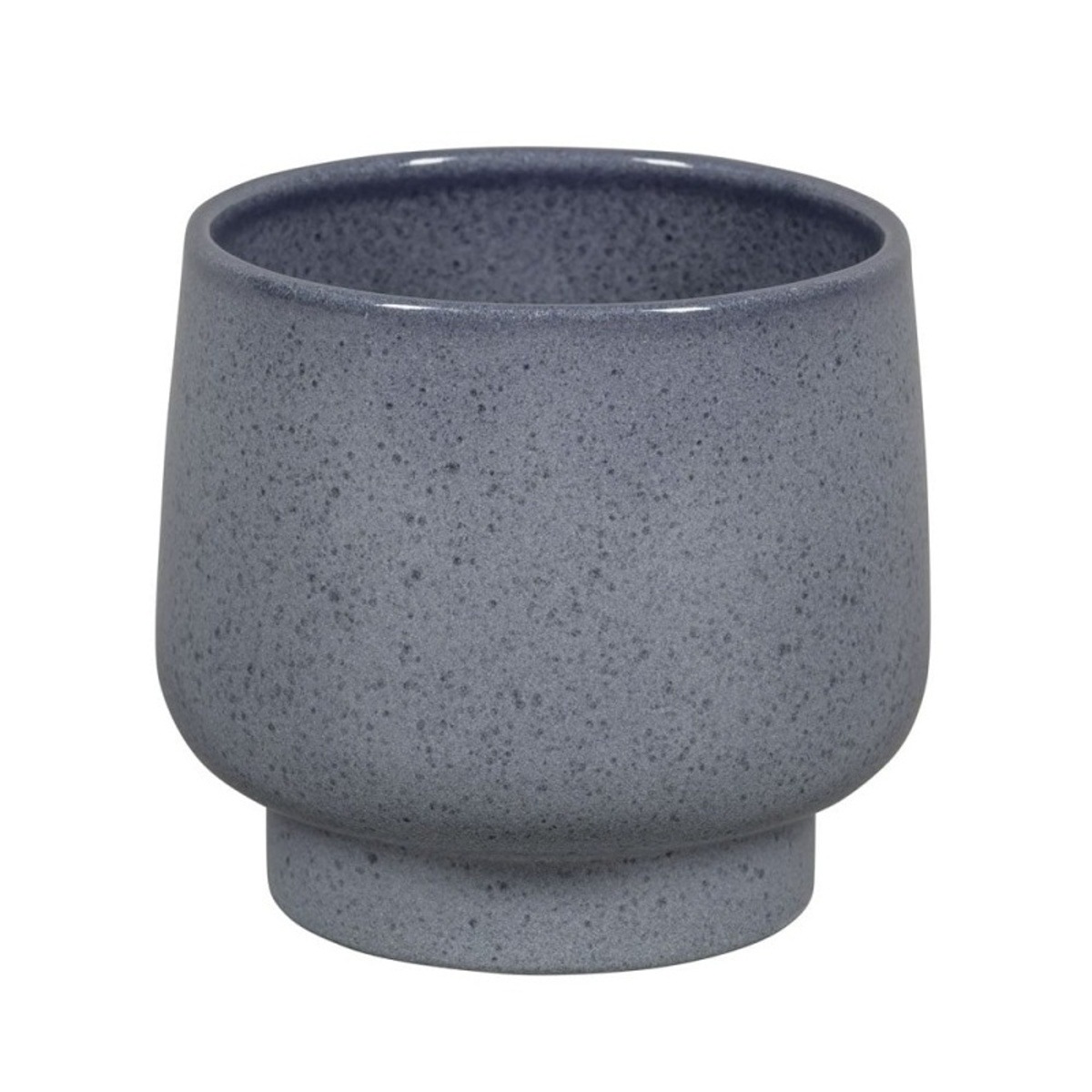 Keramické obaly - Obal na květináč MOOS 1-01G kameninový šedý 15cm