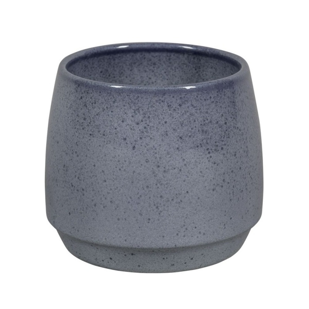 Keramické obaly - Obal na květináč MOOS 1-02G kameninový šedý 15cm