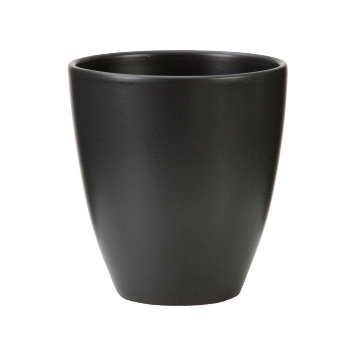 Keramické obaly - Obal na květináč orchidej ANTHRAZIT 620/15 keramický antracitový 13cm