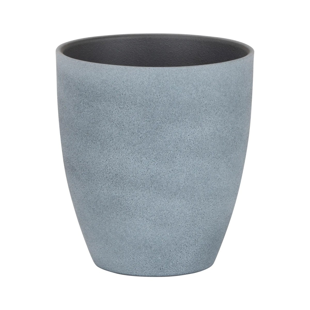 Keramické obaly - Obal na květináč orchidejový keramický DARK STONE 620 šedý 15cm