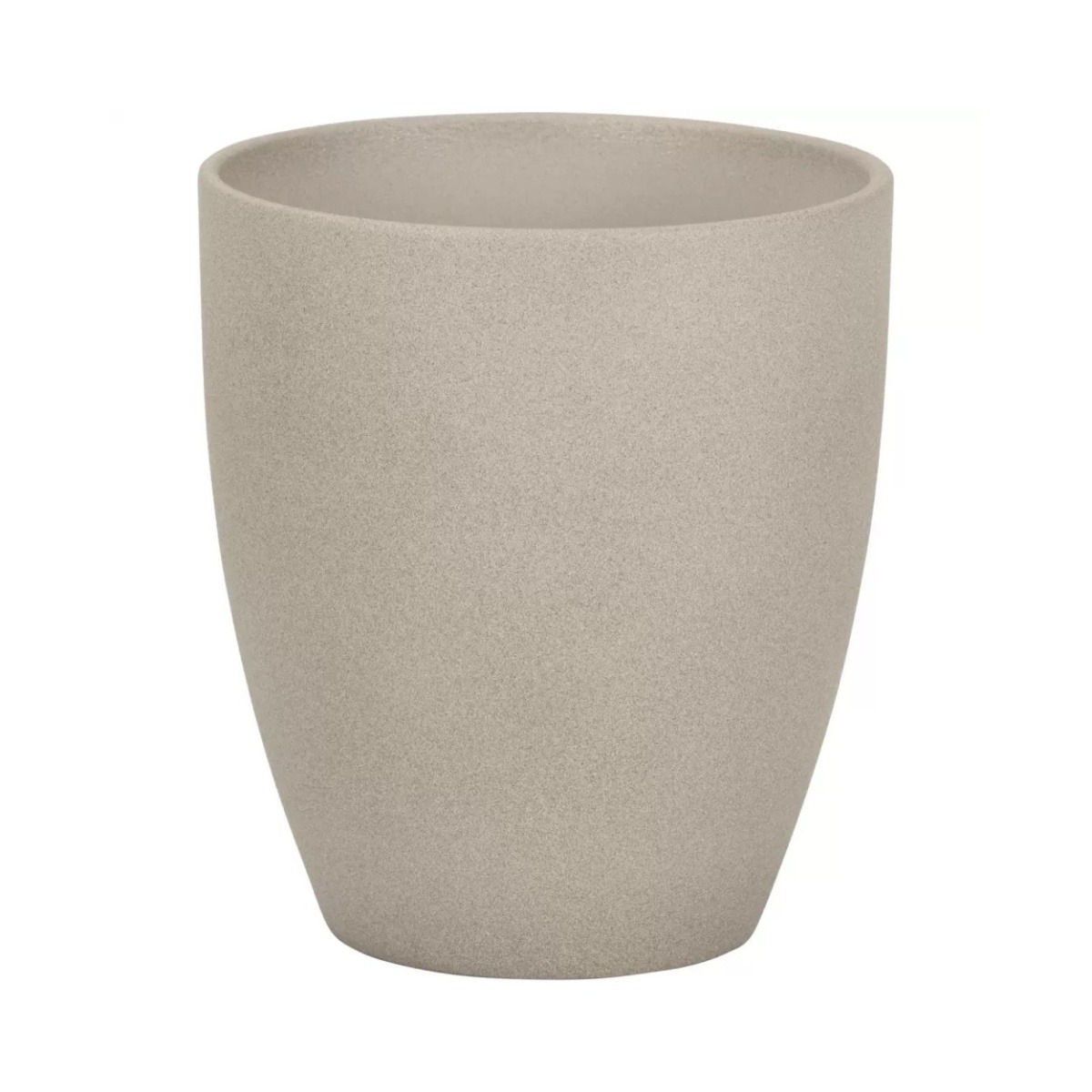 Keramické obaly - Obal na květináč orchidejový keramický TAUPE STONE 620 sv.hnědý 15cm
