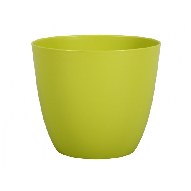 Plastové obaly - Obal na květináč PATRICIE plast zelená 21cm