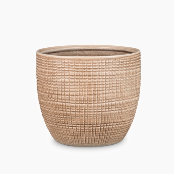 Keramické obaly - Obal na květináč Scheurich CANELA 866 keramika 25cm