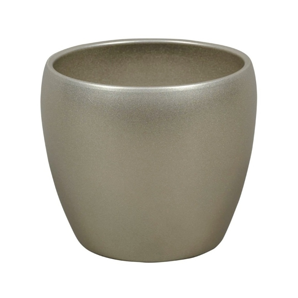 Keramické obaly - Obal na květináč ZT 5500 1-01C keramický práškovaný šampaň 18cm