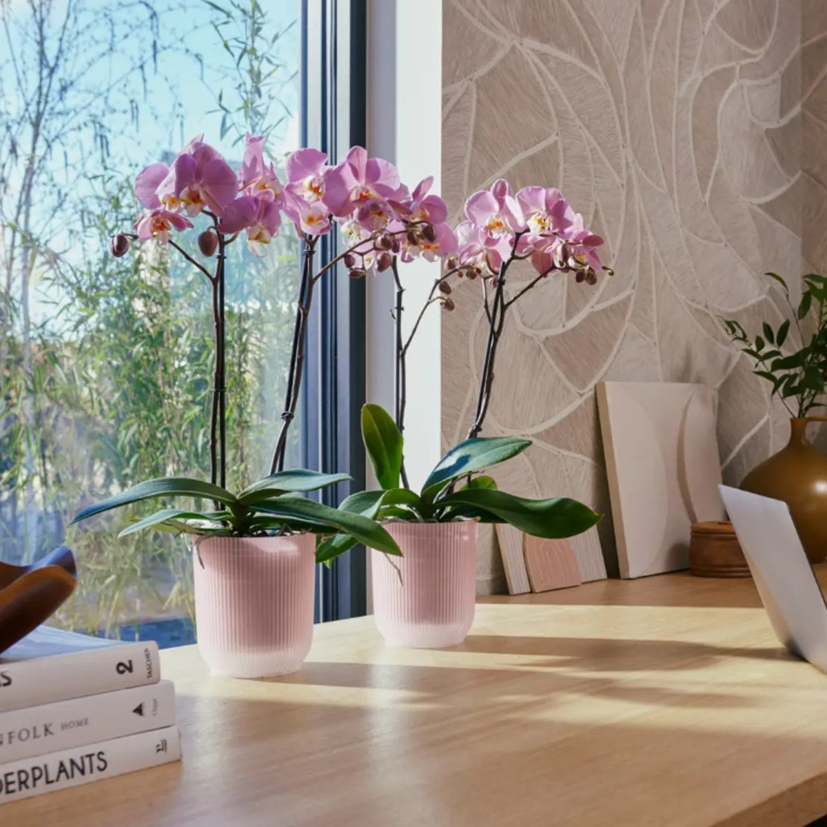 Obal na orchidej ELHO Vibes Fold Orchid Hight růžový 13,2cm-0