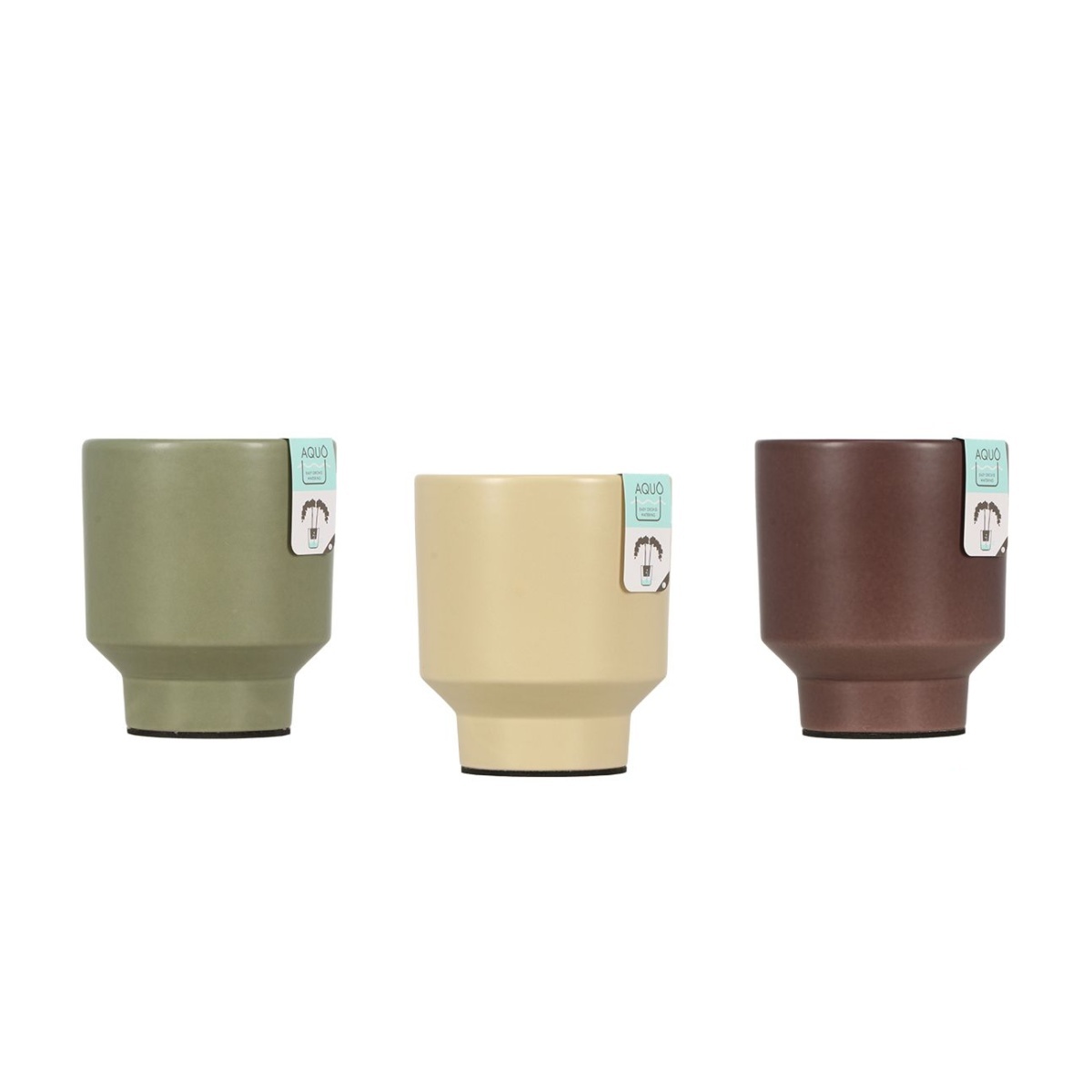 Keramické obaly - Obal orchidejový keramický Optiflor AQUO EMILIA mix 12cm