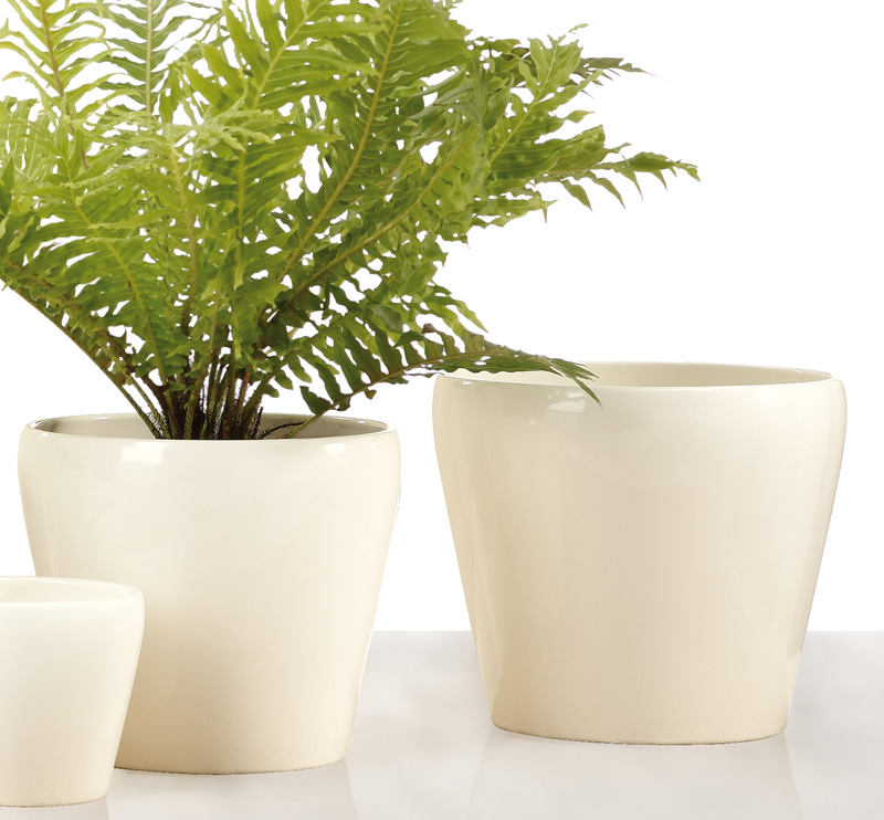 Keramické obaly - Obal Scheurich EMPIRE 800 GLOSSY CREAM C keramický 13cm