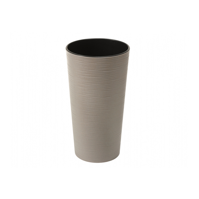 Plastové obaly - Obal vysoký LILIA ECO s vložkou plast šedá 57cm