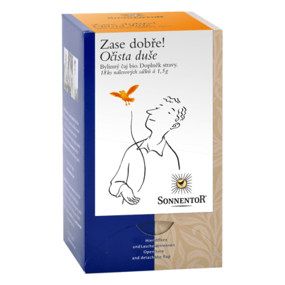 Nápoje - Očista duše - bylinný čaj BIO porcovaný 27g Sonnentor
