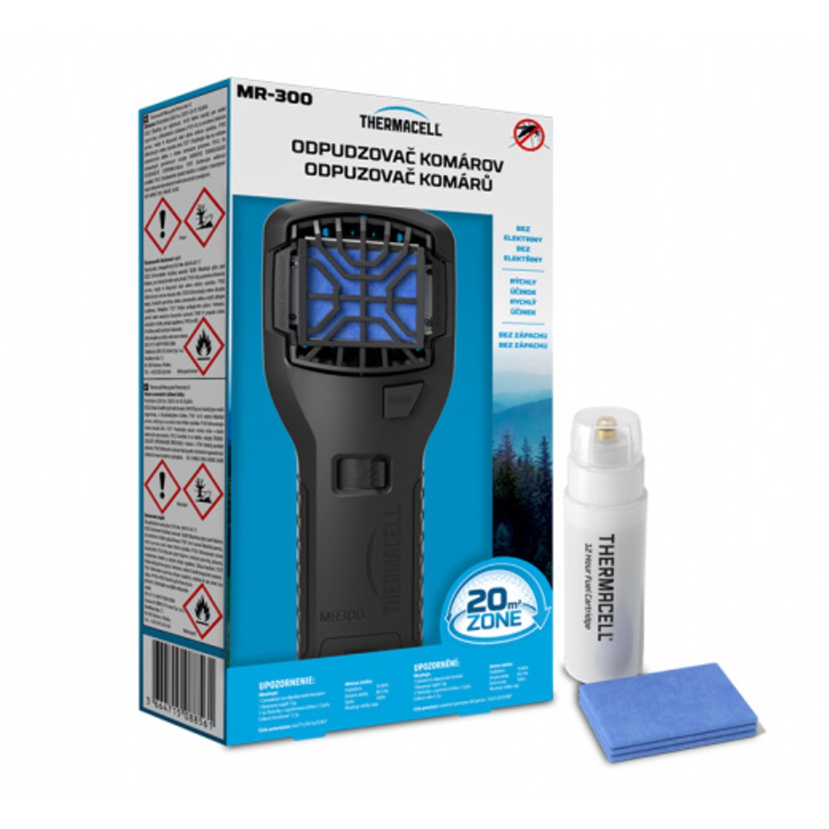 Přípravky proti hmyzu - Odpuzovač komárů ruční THERMACELL MR300 19,8cm
