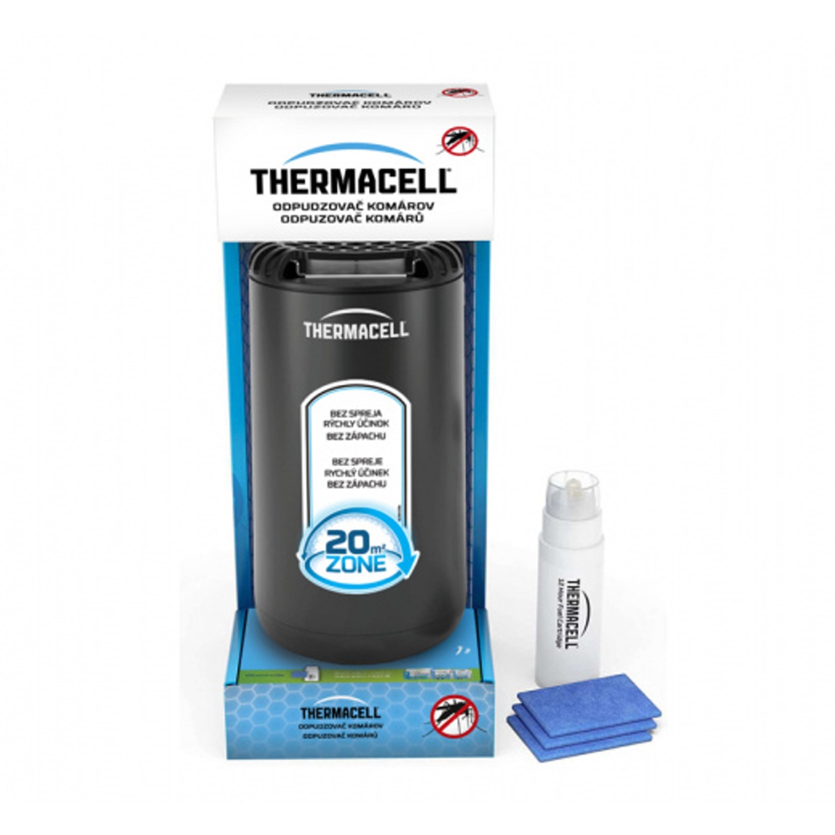 Přípravky proti hmyzu - Odpuzovač komárů stolní THERMACELL Mini Halo 16cm