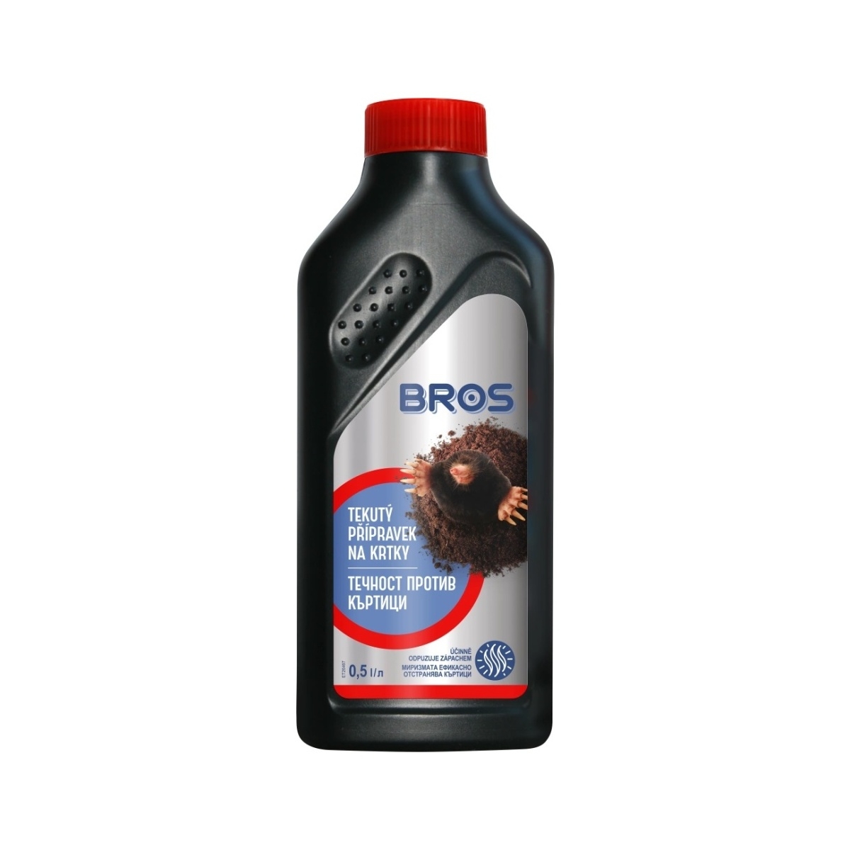 Přípravky a odpuzovače zvířat - Odpuzovač krtků BROS tekutý 500ml
