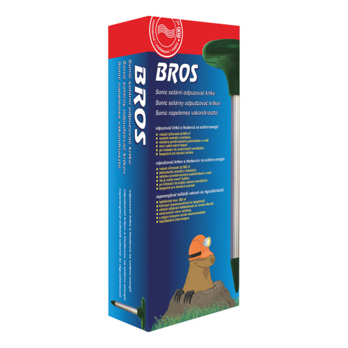 Zahradní chemie - Odpuzovač krtků solární BROS
