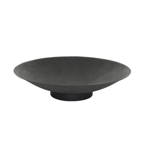 Doplňky do zahrady - Ohniště kulaté na podstavci kov černá 80cm