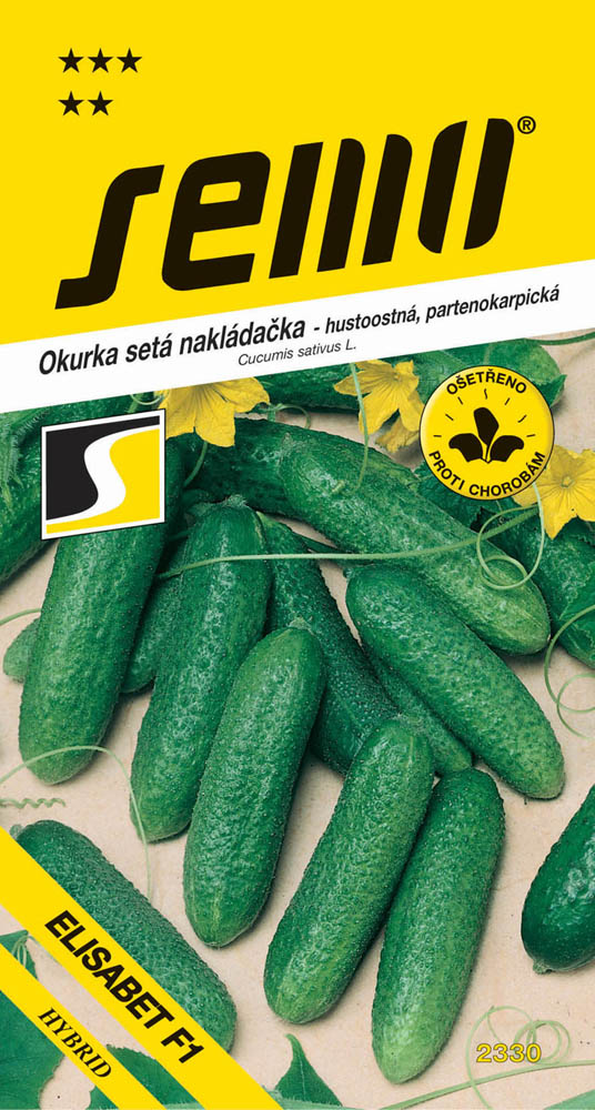 Osivo zeleniny - Okurka nakládačka Elisabet F1 partenokarp.
