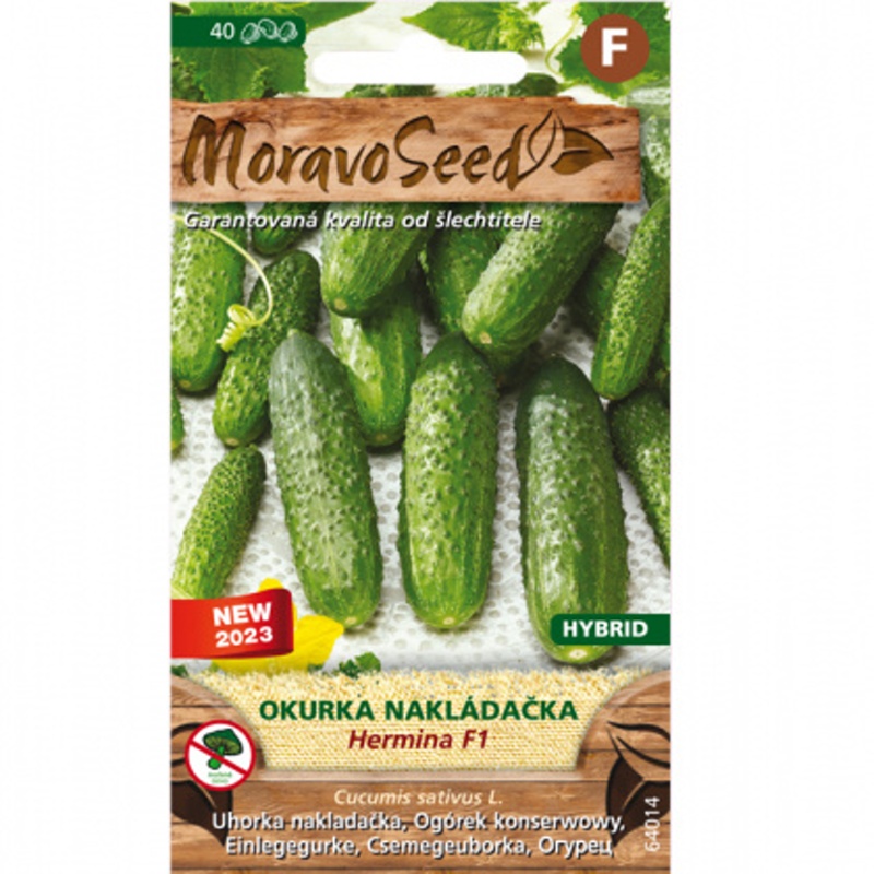 Osivo zeleniny - Okurka nakladačka HERMINA F1 hruboostná, partenokarpická (MS)