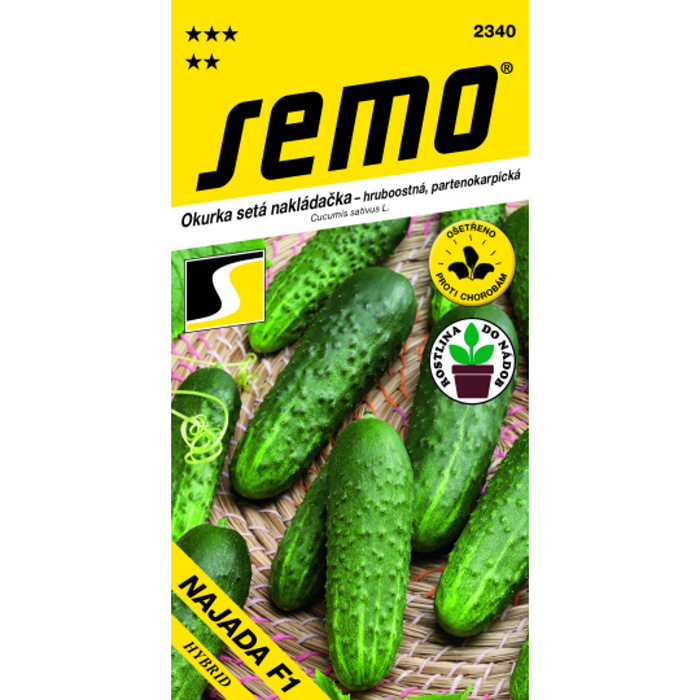 Osivo zeleniny - Okurka nakládačka Najada F1
