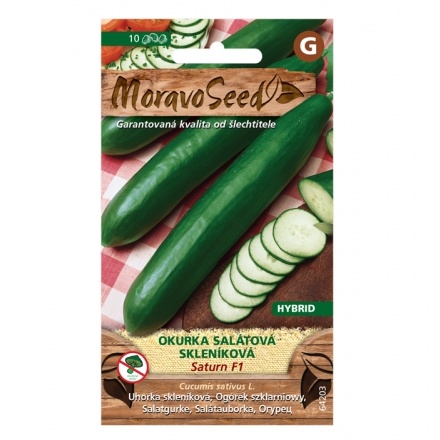 Osivo zeleniny - Okurka salátová SATURN F1 skleníková (MS)