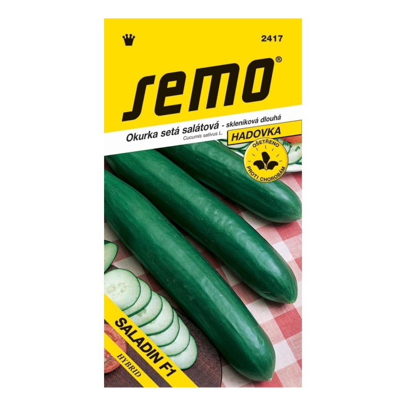 Osivo zeleniny - Okurka skleníková Saladin F1 dlouhá